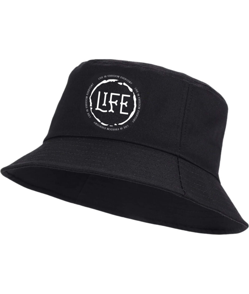 Black Bucket Hat